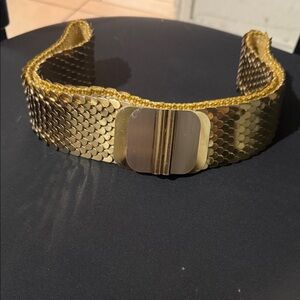Chic Gold Mesh Women's Belt